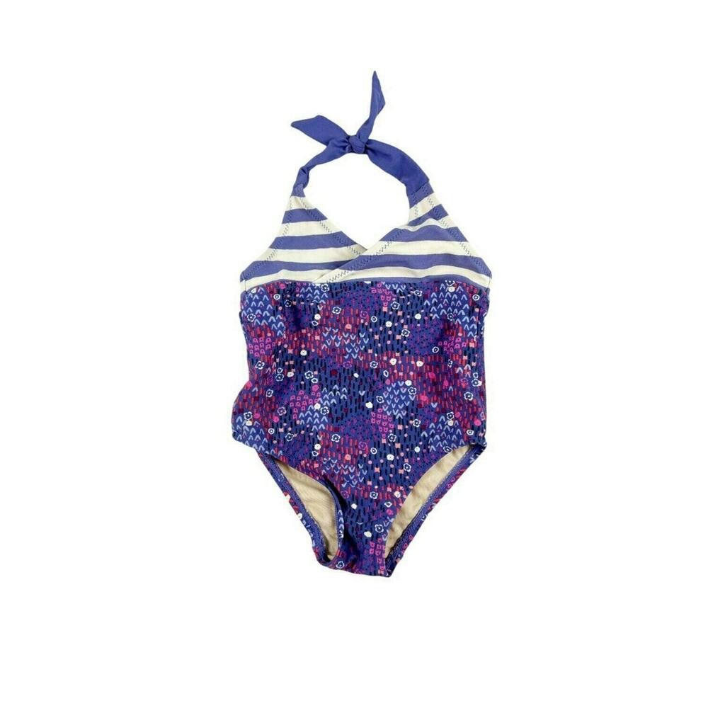Tea Collection Wandoo One Piece Halter Swimsuit size 2